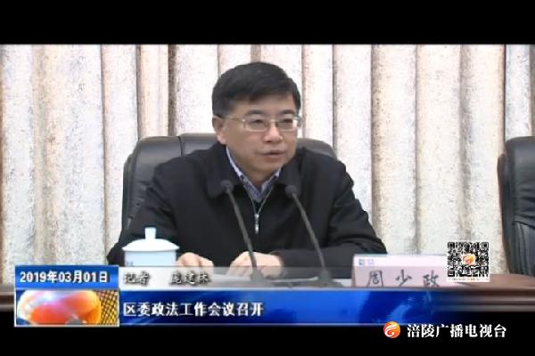 区委政法工作会议召开