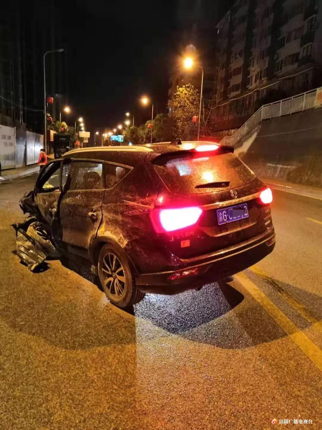 连撞四车！涪陵一驾驶员肇事逃逸被查获！