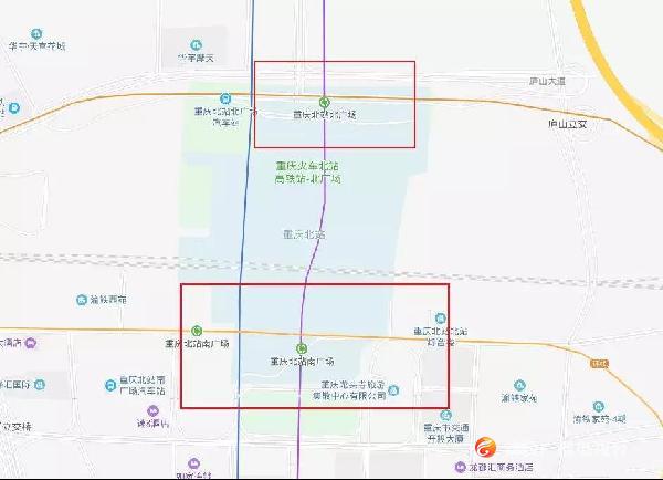 重大调整：7月10日起重庆北站南广场施工停用 全部改到北广场上车！