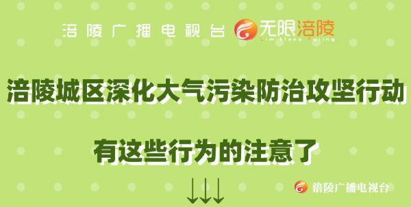 涪陵城区有这些行为的注意了！