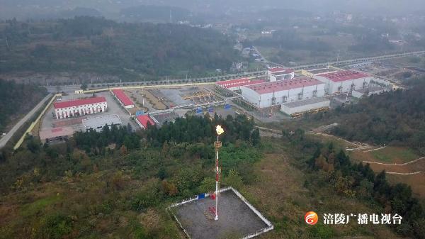 南川水江至涪陵白涛天然气管道投产！