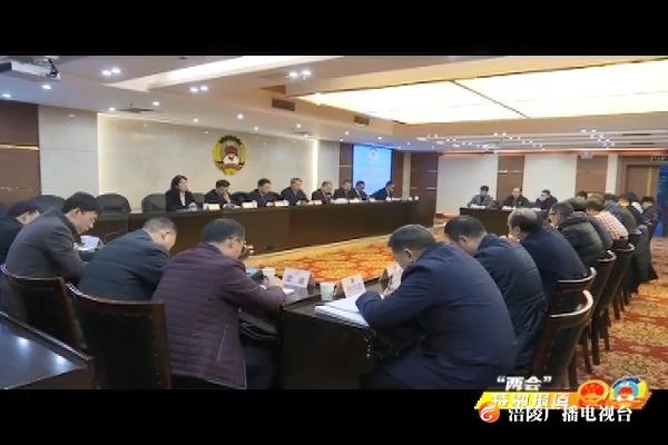 【“两会”特别报道】区政协五届四次会议举行委员小组召集人会议