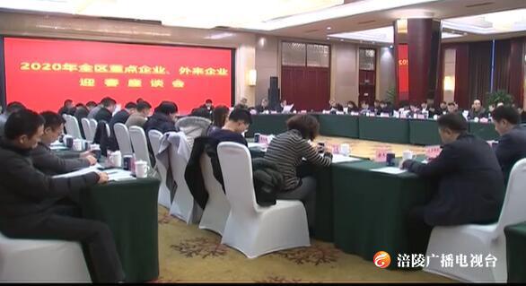 我区召开重点企业外来企业迎春座谈会