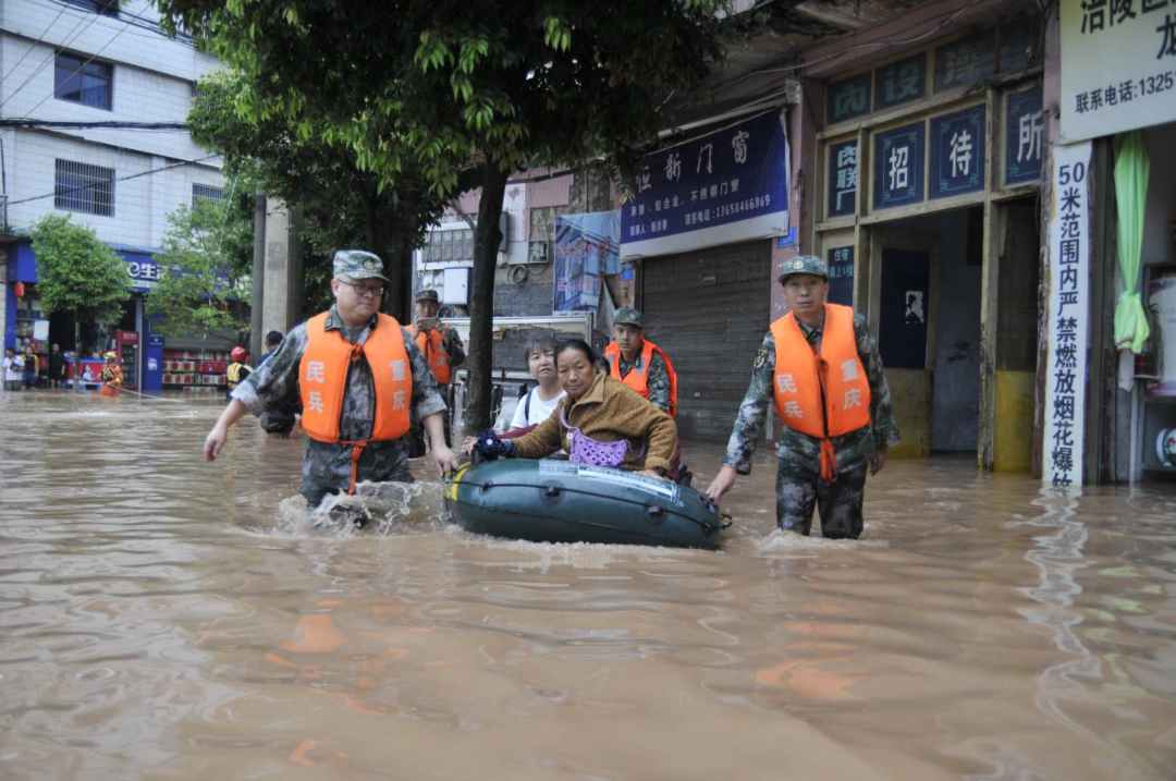 别怕，有我们民兵在
