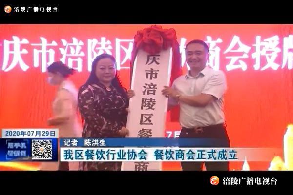 我区餐饮行业协会、餐饮商会正式成立