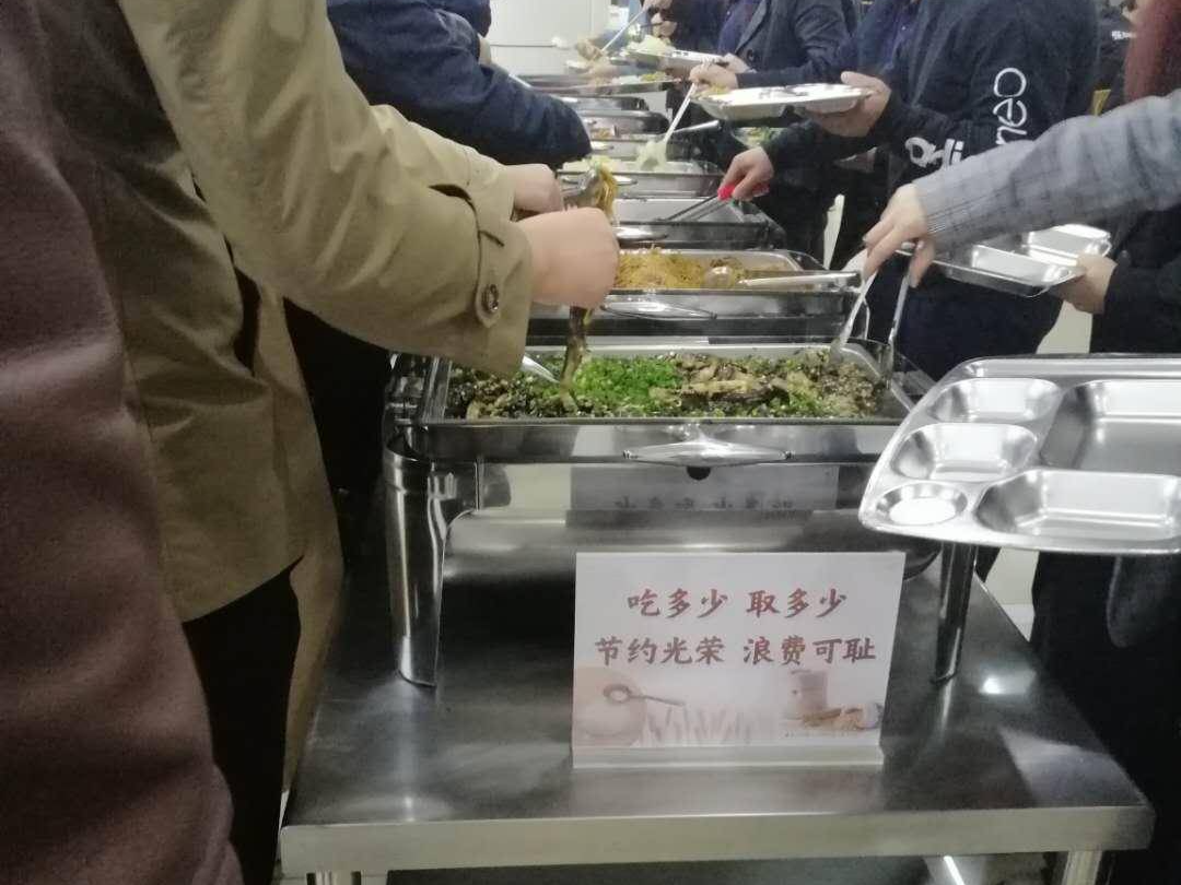 区物流办：倡导“光盘行动” 杜绝舌尖上的浪费