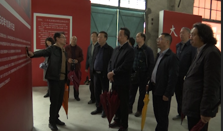 天津市政协考察团来涪考察