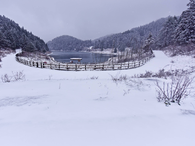 美图来袭|涪陵武陵山解锁“初雪模式”！