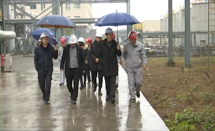 杜海波督导检查化工企业隐患整改工作