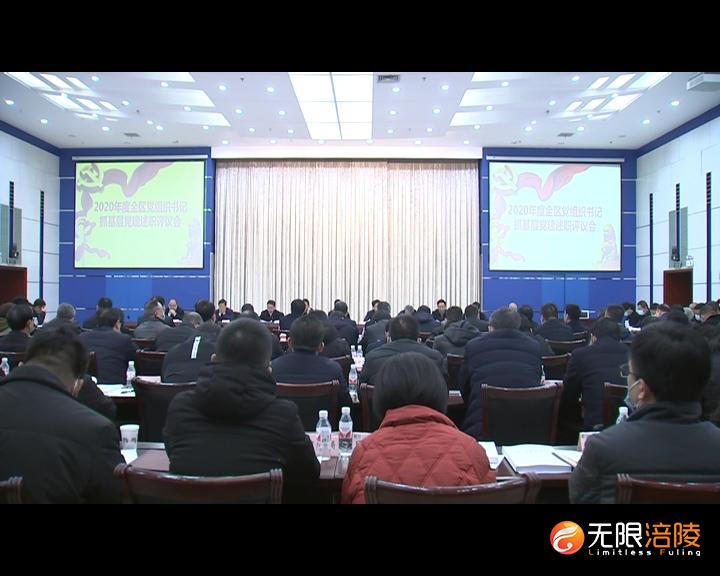涪陵区召开党组织书记抓基层党建述职评议会议