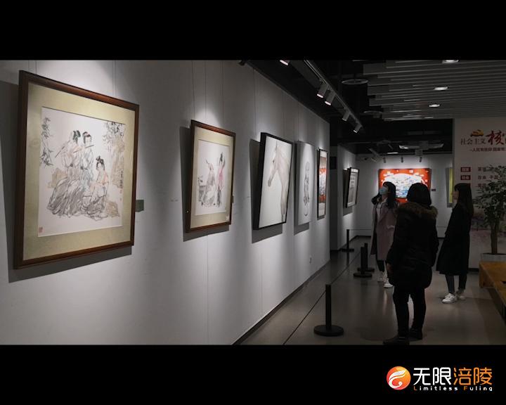 重庆美术馆（重庆画院）艺术家作品巡展在涪陵区开展