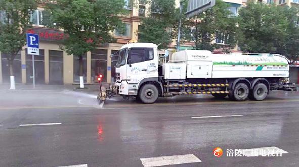 涪陵全区开展市容环境大扫除！