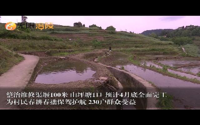 【我为群众办实事】马武镇均田村：整治山坪塘  保障春耕生产